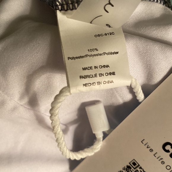 NWT Cupshe Sweet Smile Pewter Gray Ruffle Cutout Swimsuit - S - Picture 11 of 14